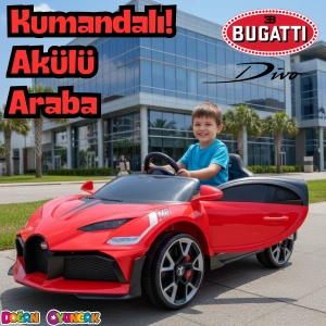 Style GT Kırmızı Uzaktan Kumandalı 4X2 12 Volt Akülü Araba - RC Bugatti Divo Akülü Araba