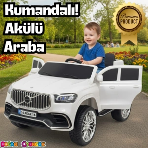 Voyage GT Beyaz Uzaktan Kumandalı 4X2 12 Volt Akülü Araba - RC Volvo Akülü Araba Volvo Akülü Araç