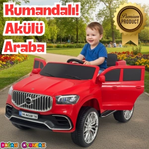 Voyage GT Kırmızı Uzaktan Kumandalı 4X2 12 Volt Akülü Araba - RC Volvo Akülü Araba Volvo Akülü Araç