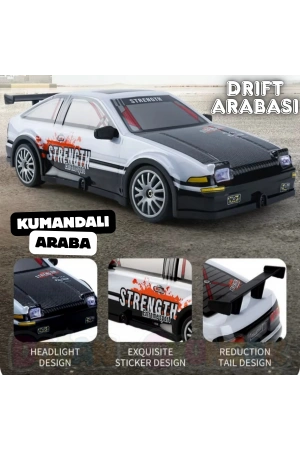 Uzaktan Kumandalı Drift Arabası Racing Car Drift - Işıklı Ful Drift Araba RC Araba - RC Araç