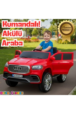Admire GT Kırmızı Uzaktan Kumandalı 4X2 12 Volt Akülü Araba - RC Audi Akülü Araba Audi Akülü Araç