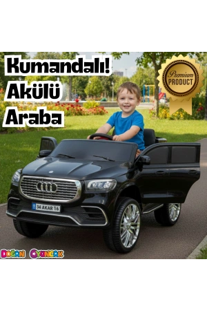 Admire GT Siyah Uzaktan Kumandalı 4X2 12 Volt Akülü Araba - RC Audi Akülü Araba Audi Akülü Araç