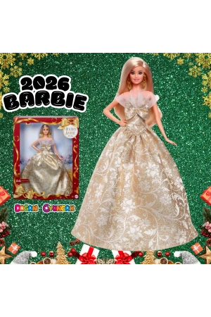 Barbie 2026 Yılbaşı Bebeği - Barbie Yılbaşı Bebek - Barbie Bebek Barbie 2025-2026 Bebeği - Holiday Barbie 2026