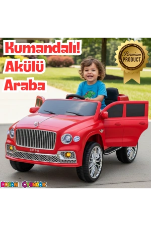 Boss GT Kırmızı Uzaktan Kumandalı 4X2 12 Volt Akülü Araba - RC Maybach Akülü Araba