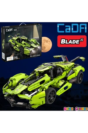CADA Kumandalı Blade Sports Motorlu Araba Lego - Lego Setleri - CADA Mini Lego - Araba CADA Lego RC Araba