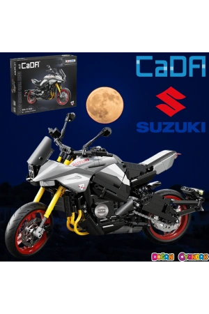 CADA Suzuki Katana 2022 Motosiklet Lego - Lego Setleri - CADA Mini Lego - Motorsiklet CADA Lego