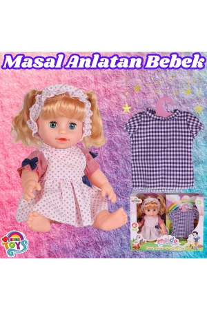 Maide Masal Anlatıyor - Türkçe Konuşan Maide Et Bebek - Konuşan Bebek - Maide Bebek - Masal Anlatan Bebek - Sarışın