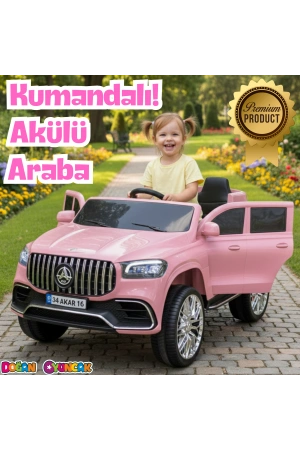 Miracle GT Pembe Uzaktan Kumandalı 4X2 12 Volt Akülü Araba - RC Mercedes Akülü Araba