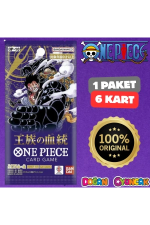 Orijinal One Piece Royal Blood Card OP-10 - One Piece Kraliyet Kanı Koleksiyonluk Kart - One Piece Kart