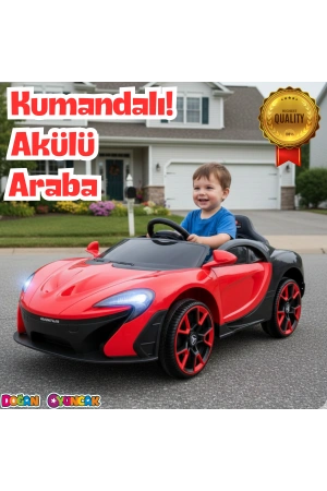 Quantum GT Kırmızı Uzaktan Kumandalı 4X2 12 Volt Akülü Araba - RC McLaren Akülü Araba