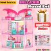 Bellanın Masal Evi - Bella Oyuncak Ev - Barbie Ev Seti - Barbie Ev Seti - Bellanın Masal Evi - Bella 3 Katlı Evi