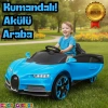 Bravo GT Mavi Uzaktan Kumandalı 4X2 12 Volt Akülü Araba - RC Bugatti Akülü Araba