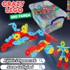 Crazy Eğitici Blok Oyunu 250 Parça - Oyuncak Lego Seti - Birbirine Geçmeli STEM Lego Seti - Eğitici Oyuncak