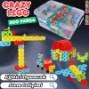 Crazy Eğitici Blok Oyunu 500 Parça - Oyuncak Lego Seti - Birbirine Geçmeli STEM Lego Seti - Eğitici Oyuncak