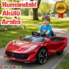 Favori GT Kırmızı Uzaktan Kumandalı 4X2 12 Volt Akülü Araba - RC Ferrari Akülü Araba