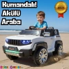 İznik Beyaz Uzaktan Kumandalı 4X2 12 Volt Akülü Araba - RC Jeep Akülü Araba