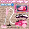 Küçük Pilli Neşeli Süpürgem - Pilli Oyuncak Süpüge - Elektirikli Süpürge Oyuncak - Işıklı Sesli Süpürge - Pilli Işıklı Sesli Süpürge