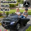 Maestro GT Siyah Uzaktan Kumandalı 4X2 12 Volt Akülü Araba - RC Mercedes Akülü Araba