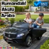 Maestro GT Siyah Uzaktan Kumandalı 4X2 12 Volt Akülü Araba - RC Mercedes Akülü Araba