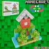 Minecraft Orman Temalı 88 Parça Manyetik Lego Minecraft Manyetik Lego Minecraft Lego Megacraft Lego Seti Megnetic Blocks