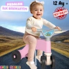 Minik Sürücü İlk Bisikletim Pembe - Binmeli İlk Bisiklet - Çocuk Motoru - İlk Adım Bisikleti 4 Teker Motosiklet