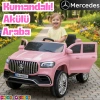 Miracle GT Pembe Uzaktan Kumandalı 4X2 12 Volt Akülü Araba - RC Mercedes Akülü Araba