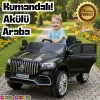 Miracle GT Siyah Uzaktan Kumandalı 4X2 12 Volt Akülü Araba - RC Mercedes Akülü Araba