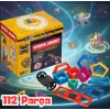 Orijinal Magical Magnet 112 Parça Manyetik Lego - Magnetic Magical Magnet - Mıknatıslı Lego - Mıknatıs Lego