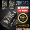 Orijinal One Piece Game Black Card Box 10 Booster Pack - One Piece Siyah Oyun Koleksiyonluk Kart One Piece Premium Kart