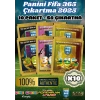 Panini FIFA 365 2025 Sticker 10 Paket - Futbolcu Çıkartmaları - Trading Futbolcu Oyuncu Kartı Panini Stickers