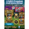 Panini FIFA 365 Adrenalyn XL 2025 Premium Gold Kart 3 Paket - Futbolcu Kartları - Gold Trading Oyuncu Kartı Panini Premium Kartlar