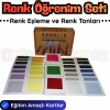 Renkleri Öğrenme Oyunu - Renk Eşleme ve Renk Tonları - Görmr Etkinliği Otizim Kartları