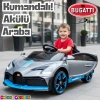 Style GT Gri Uzaktan Kumandalı 4X2 12 Volt Akülü Araba - RC Bugatti Divo Akülü Araba