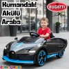 Style GT Siyah Uzaktan Kumandalı 4X2 12 Volt Akülü Araba - RC Bugatti Divo Akülü Araba