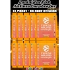 Turkish Airlines Euroleague Çıkartma Paketi (10 Paket) - Basketbol EuroLeague Sticker Çıkarmaları Panini Basketbol
