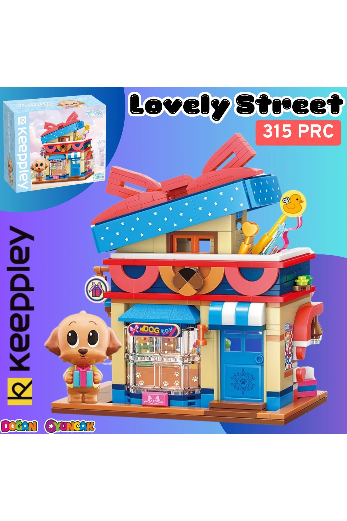 Mikro Blok Oyuncak Dükkanı 374 Parça - Lego Setleri - Keeppley Mini Lego - Keeppley Lego - Mikro Bloklar