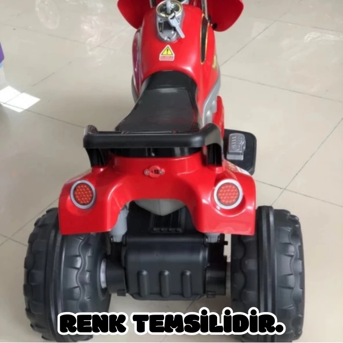Amortisörlü Akülü Turbo GoWay Motosiklet Mavi - Aliş GoWay Motorsiklet 12 Volt Akülü Motor - Aliş Go Way Motor