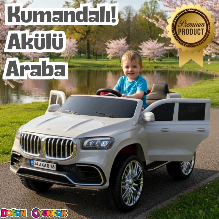 Bold GT Gri Uzaktan Kumandalı 4X2 12 Volt Akülü Araba - RC BMW Akülü Araba BMW Akülü Araç