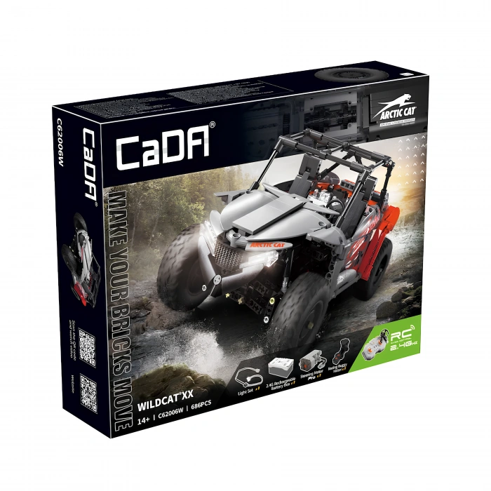 CADA Arctic Cat Wildcat XX Motorlu Araba Lego - Lego Setleri - CADA Mini Lego - Araba CADA Lego