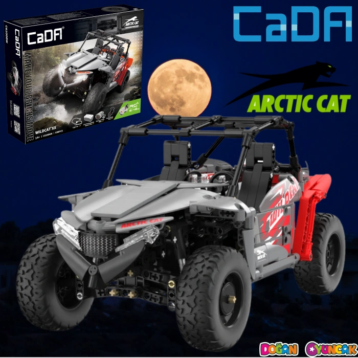 CADA Arctic Cat Wildcat XX Motorlu Araba Lego - Lego Setleri - CADA Mini Lego - Araba CADA Lego