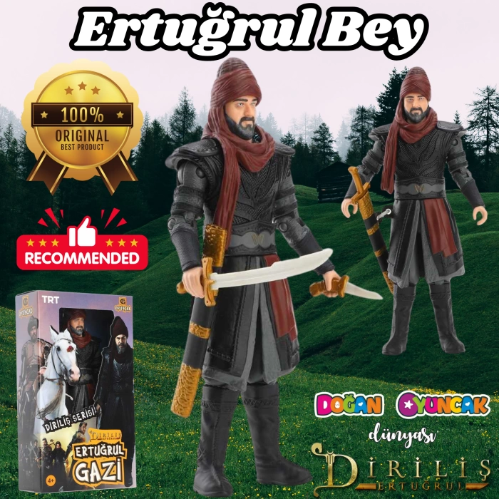 Diriliş Ertuğrul, Turgut ve Bamsı Alp Karakteri - Diriliş Ertuğrul Figürü - Diriliş Ertuğrul Oyuncak - Diriliş Ertuğrul Karakteri
