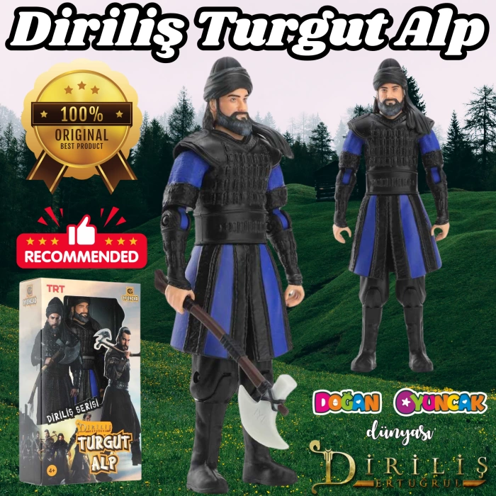 Diriliş Ertuğrul, Turgut ve Bamsı Alp Karakteri - Diriliş Ertuğrul Figürü - Diriliş Ertuğrul Oyuncak - Diriliş Ertuğrul Karakteri