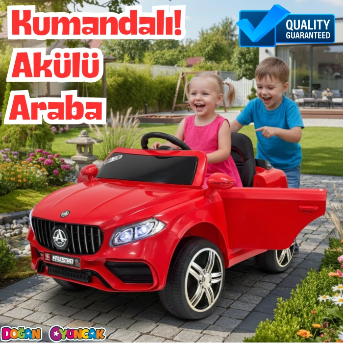 Maestro GT Kırmızı Uzaktan Kumandalı 4X2 12 Volt Akülü Araba - RC Mercedes Akülü Araba