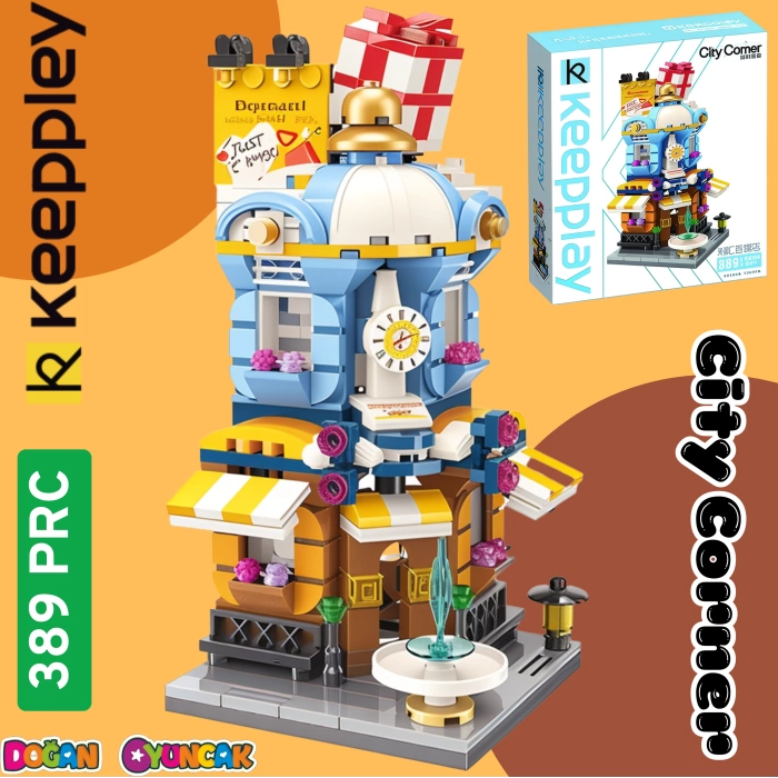 Mikro Blok Hediye Dükkanı 389 Parça - Lego Setleri - Keeppley Mini Lego - Dükkan Lego - KeeppleyLego - Mikro Bloklar