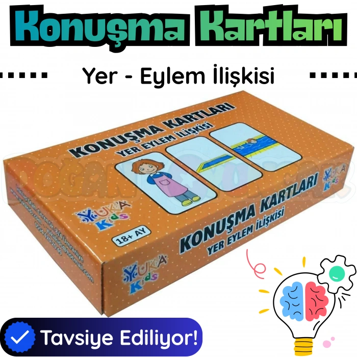 Orijinal Konuşma Kartları - Tüm Setler - Çocuklar için Konuşma Etkinliği Otizim Kartları