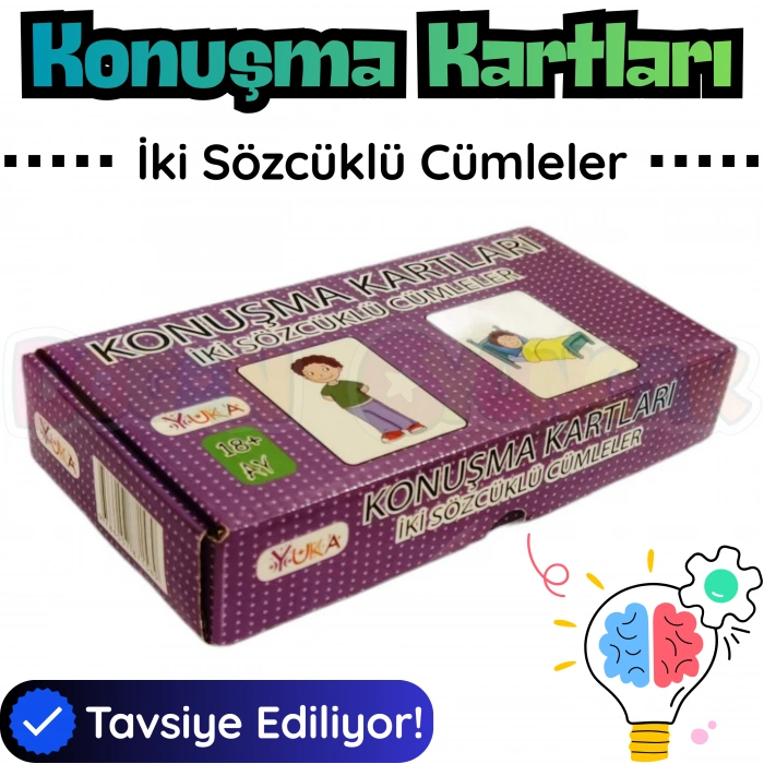 Orijinal Konuşma Kartları - Tüm Setler - Çocuklar için Konuşma Etkinliği Otizim Kartları