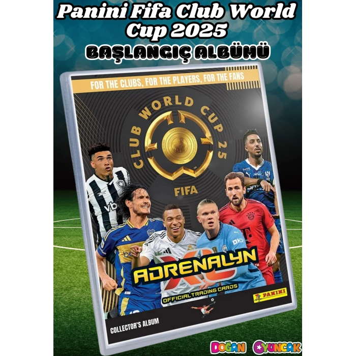 Panini FIFA Club World Cup 25 Başlangıç Albümü - Fifa Dünya Kupası 2025 Trading Futbolcu Oyuncu Kartı Panini