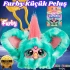 Furby Furblet İnteraktif Peluş Mello-Nee Oyuncak - Furby Peluşu - Furby Oyuncak Peluş - Konuşan Furby Oyuncak