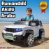 İznik Beyaz Uzaktan Kumandalı 4X2 12 Volt Akülü Araba - RC Jeep Akülü Araba