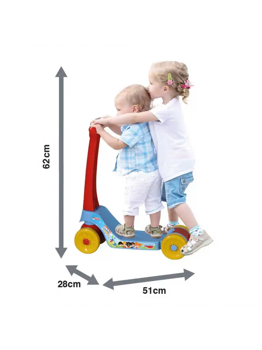 Benim Ilk Scooter - Plastik Scooter - 4 Tekerli Scooter - Bingit - Kaykay